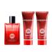 Hybrid & Company Courageous 3Pcs Gift Set For Men 100ml-Perfume&80ml-After Shave Balm &80ml-Shower Gel Courageous Desire - Buy Online on GoSupps.com