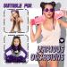 Dreamlover Braiding Hair Extensions for Women Girls Hair Accessories Coloured Hair Extensions Black and Purple 2 Pieces Black and Pupple - Buy Online on GoSupps.com