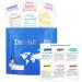 Travel Medicine Kit - 73 Tablets with Acetaminophen Bismuth Diphenhydramine Loperamide Meclizine & Electrolytes for International Travel - Buy Online on GoSupps.com