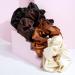 Brushworks Satin Nude Hair Tie - Luxurious Non-Damaging Hair Accessories for Effortless Style - Buy Online on GoSupps.com