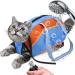 Towowl Grooming Bag for Cats Adjustable Cat Bathing Bag Anti Scratch & Bite Polyester Soft Durable Mesh Cat Shower Bag for Small Medium Large Cats Nail Trimming Ear Cleaning