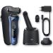 Braun Series 6 Electric Shaver for Men | Precision Trimmer, SmartCare Centre | Wet & Dry Foil Razor UK Plug 60-B7200cc Blue - Buy Online on GoSupps.com