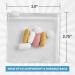 Zippered Pill Pouch Bags - 12 Pcs Clear Mini Bags for Pills Vitamins Supplements - BPA-Free Reusable & Travel-Friendly - Buy Online on GoSupps.com