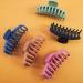 Waloden Matte Plastic Hair Claw Clips - Nonslip Large Claw Clip for Women and Girls (5 PCS) - Buy Online on GoSupps.com