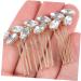 FRCOLOR Fashion Diamond Hair Accessories Wedding Hair Clip Glitter Hair Clip Hair Toppers for Women Hair Bows for Women Wedding Decoration Hair Comb for Girls Hair Combs Fashion - Buy Online on GoSupps.com