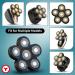 Roziaplus 6D Electric Shaver Replacement Heads - Bald Head Shaver Blades for Men - Buy Online on GoSupps.com