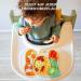 Awiik Bamboo Suction Cup Plate for Babies & Toddlers | Non-Slip BLW Elephant Plate | Safe & Strong Tipping Protection - Green - Buy Online on GoSupps.com