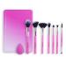 Makeup revolution the Brush Edit gift set - 7 brush for eyes highlighter & face 1 swam to blend 8 products included