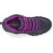 Columbia Women's Crestwood Mid Waterproof Wide Hiking Boot Shoe 7.5 - Graphite/Bright Plum - Buy Online on GoSupps.com