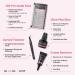 Beauty7 DIY Eyelash Extension Kit - Beginner Lash Kit for At-Home Application - 10D Cluster Lashes with Remover Cream, Adhesive Glue, and Curved Tweezer - Buy Online on GoSupps.com