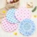 4 Pcs Terry Lined Reusable Shower Caps for Women - Waterproof EVA Bath Caps for Hair Care - Floral Design - Buy Online on GoSupps.com