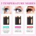 ROSETRA Heated Eyelash Curler - USB Rechargeable, 3 Temperature Settings, Electric Tool for False Lashes - Buy Online on GoSupps.com