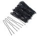 100 Pack Black U Shaped Bun Hair Pins (6 cm) with Storage Box and Bag - 100 Count - Buy Online on GoSupps.com