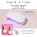 DANNI & TONI 28 Stickers Semi Cured Nail Wraps - Crime Scene Gel Nail Polish Strips - Buy Online on GoSupps.com