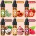 Flavor Drops - 6 Calorie-Free Concentrated Food Aromas & Liquid Flavoring Oil for Drinks Baking & Candies - 6ml - Buy Online on GoSupps.com