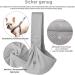 Buy Cuby Sling Pet Carrier for Dogs & Cats - Travel-Friendly Breathable Adjustable Shoulder Bag - Grid Tissue Gray - Buy Online on GoSupps.com