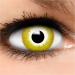FUNZERA Yellow AVATAR Colored Contact Lenses for Halloween | Non-Prescription Cosplay & Anime - 2 Piece Set - Buy Online on GoSupps.com