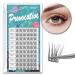 8mm Lash Clusters - C Curl Individual Eyelash Extensions for a Natural Look | Super Soft & Lightweight | International Shipping - Buy Online on GoSupps.com