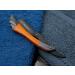 TAKAHASHI Professional Straight Razor for Men with Wood Handle - Classic Barber Kit Accessory Single Blade Safety Shaver - Enhanced Men's Grooming. (Orange Wood)