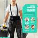 AllyFlex Sports Back Brace with Y-Shape Suspenders and Dual 3D Lumbar Support - Size L (37''-45'') - Buy Online on GoSupps.com