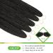 GUOHUI 36 Inch 5 Packs Natural Black Micro Faux Locs Crochet Hair for DIY Braids - Straight Styles - Buy Online on GoSupps.com