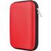 Kimwing Diabetic Supplies Case Organizer - Hard Shell Carrying Pack for Glucose Meter, Insulin Pens, Test Strips, Needles, Lancets, Medication - Red - Buy Online on GoSupps.com