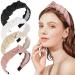 Tobatoba 4Pcs Rattan Raffia Headband Set for Women - Summer Beach Hair Accessories - Buy Online on GoSupps.com