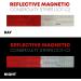 TIRESFX Reflective Magnetic Tape Strips (2 PCS) | DOT-C2 Approved Conspicuity Tape - Buy Online on GoSupps.com