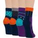 Buy Women's Cotton Diabetic Quarter Socks 4 Pack Seamless Polka Dot & Heart Design Size 10-12 Large Dark Navy Purple Grey Blue Orange International Shipping Available - Buy Online on GoSupps.com