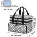 BAFASO Double Layer Sewing Accessories Organizer with 2 Detachable Pouches - Large Polka Dot Sewing Storage Bag (BAG ONLY) - Buy Online on GoSupps.com