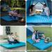 AIRELAX Double Camping Sleeping Pad with Built-In Pillow - Ultralight Inflatable Mat for 2 Persons - Lake Blue Double (75.2 x 54.3 x 3.54) - Buy Online on GoSupps.com