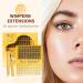 QUEWEL Eyelash Extensions Set | Upper & Lower Cluster Lashes with Durable Glue | DIY in 3 Easy Steps for Big Eyes | Easy 02-Mix 1 Pack - Buy Online on GoSupps.com