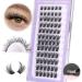 Self Adhesive Lash Clusters - Natural Eyelashes Extension No Glue Needed DIY Wispy Lashes CD Curl 10-16MM 72Pcs by Zegaine - Shop Now - Buy Online on GoSupps.com