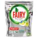 Fairy Platinum-dishwasher tabs all-in-one 40 capsules lemon lemon dishwashing flush dishwashing detergent tabs in savings pack 40 pieces (1 Pack)