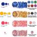 Fine Glitter 12 Colors Set Festival Rave Accessories Body Glitter for Nail Art Face Hair Eyeshadow Eye Clothes Ultra Thin Makeup Sequins for Women - Buy Online on GoSupps.com