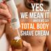 Sensitive Skin Shaving Cream for Men | Irritation-Free Face & Body Glide | Protect Against Razor Burn - Everyday Comfort - Buy Online on GoSupps.com