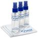 Crizal Eye Glasses Cleaning Cloth and Spray | Crizal Lens Cleaner (2 oz) with Crizal 7" x 5 3/4" Microfiber Cloth. #1 Doctor Recommended Crizal Anti Reflective Lenses-3 Pack 2oz spray w/cloth, 3 Pack