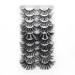 IFLOVEDEKD 25mm Thick Faux Mink Lashes 10 Pairs - Dramatic 5D Effect, Handmade & Reusable - Multipack Mix | 10 Styles - Buy Online on GoSupps.com