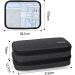 Luxja Insulin Diabetic Bag - Double Layer Insulin Pocket for Blood Sugar Devices & Diabetes Accessories - Black Version - Buy Online on GoSupps.com