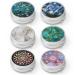 Pill dose 3 subjects medicine pillenetui portable medicine tablet vitamin holder organizer for wallet pocket travel gift (set-6-style 1 6 pieces) Set-6-style 1 6 pieces