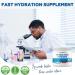 Hydration Powder - Electrolytes Drink Mix with Magnesium Zinc & Himalayan Salt for Energy & Endurance | Boost Hydration & Performance - Buy Online on GoSupps.com