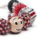 Ohio State University Charm for Women - Ohio State Brutus Bead Charm | Buckeyes Jewelry - Ideal Gift for Fans, Students, Alumni | Fits Most Bracelet Brands - Buy Online on GoSupps.com
