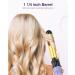 ZAVAREA 1 1/4 Inch Automatic Curling Iron - 2024 Upgrade Dual Voltage Self-Curling Wand for Long Hair Extra-Long Barrel - Effortless Waves & Beach Curls in Purple - Buy Online on GoSupps.com