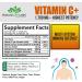 Maximum Strength Vitamin C 1700mg with Vitamin D3, Zinc, Elderberry, Ginger Root - Immune Support - 100 Veggie Capsules - Buy Online on GoSupps.com
