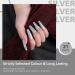 Aokitec 28g Glitter Silver Nail Dipping Powder - Professional French Manicure Starter Kit for Salon Quality Results, Odor-Free & Long-Lasting - No UV Lamp Required - Buy Online on GoSupps.com