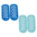 POPETPOP 2 Pairs Gel Socks Foot Softening Silicone Socks Foot Spa Sock Spa Socks Feet Care Moisturizing Sock Heel Softening Socks Heel Repair Sock Household Miss Cotton Yarn Foot Mask