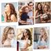Bestope Pro 6 in 1 Curling Iron Set - Versatile Lockenstab with Attachments Ceramic Curling Wand for Perfect Curls Pink Gold 9-32mm International Shipping Available - Buy Online on GoSupps.com