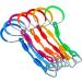 Get Out! 7pc Colorful Gymnastic Rings - Ninja Line Attachment for Swing Set and Jungle Gym - Buy Online on GoSupps.com