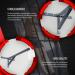 K-Sport Wall Mount Punching Bag Holder - Up to 150kg Sloping Drainage Fits 80-120cm - EU Made Impact Training Bracket - Buy Online on GoSupps.com