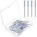 Cowwell Interdental Brush Teeth Soft Dental Picks Tooth Floss Interdental Brush Betweens Interdental Brush Refills White Refills for Tooth Cleaning(Wide,60 Pieces) 60 Wide
